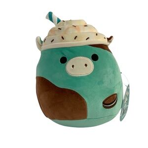 NWT Original Squishmallows Ingeborg Thin Mint Frappuccino Cow – 8 Inch